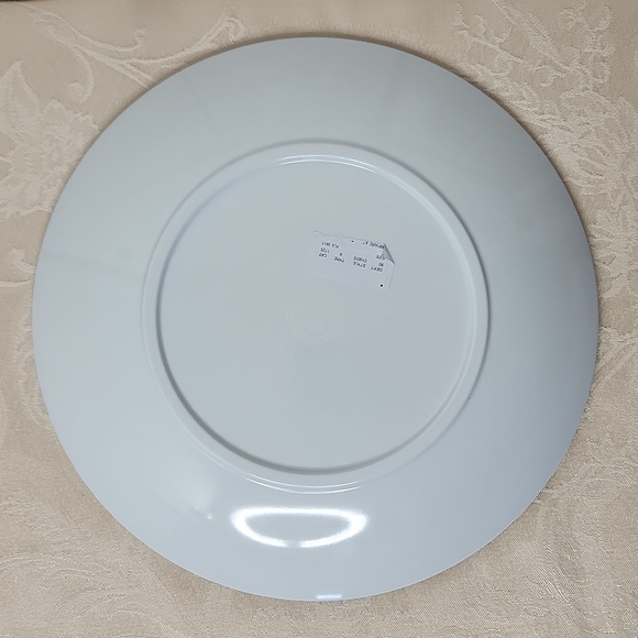 Tommy Hilfiger melamine plate set of 4 dinner and salad plate red white blue - Picture 8 of 14